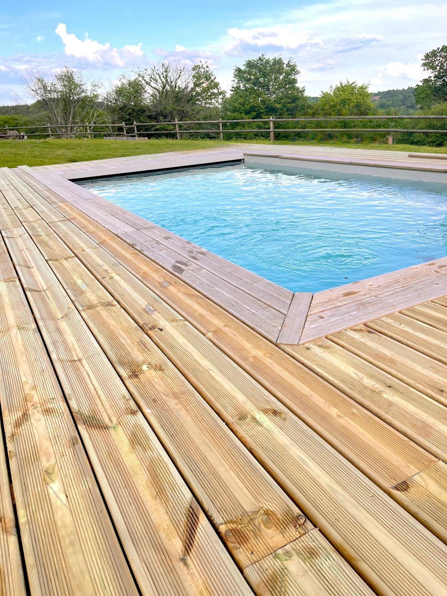 Madelaine Ranch, Nouvelle Piscine 2025 Villa Le Gast Exterior foto